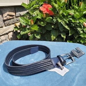 Joe's Jeans Stretch Braided Leather Belt size 32